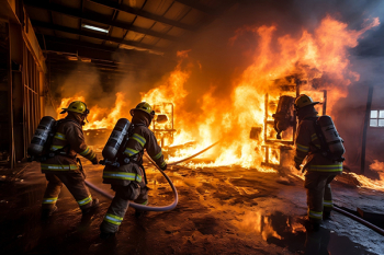 彰化崙尾海上光電板大火！驚險畫面直擊